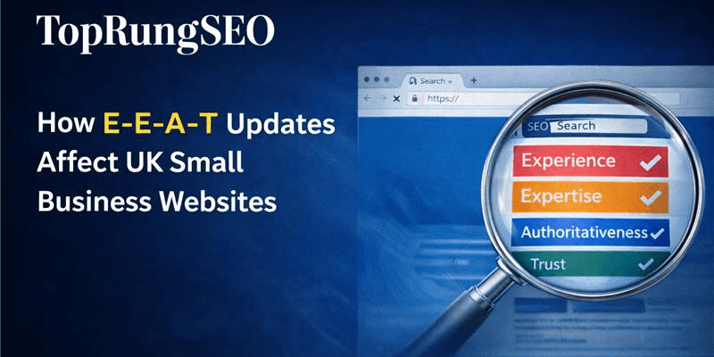 How E-E-A-T Updates Affect UK Small Business Websites